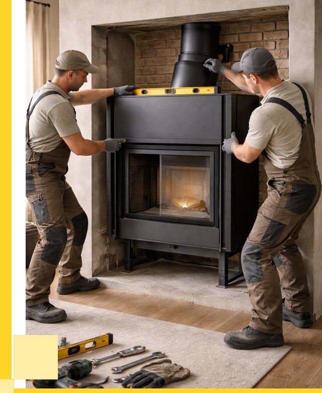 Установка каминных топок в Темрюке под ключ от 18527 р. | ЭриданТмр