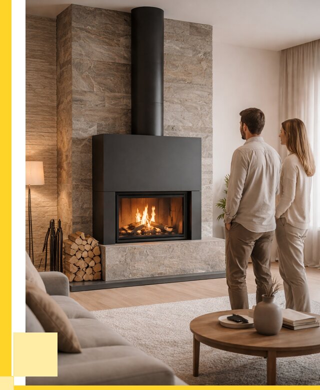 Закрытые камины под ключ в Темрюке от 123516 р., ЭриданТмр