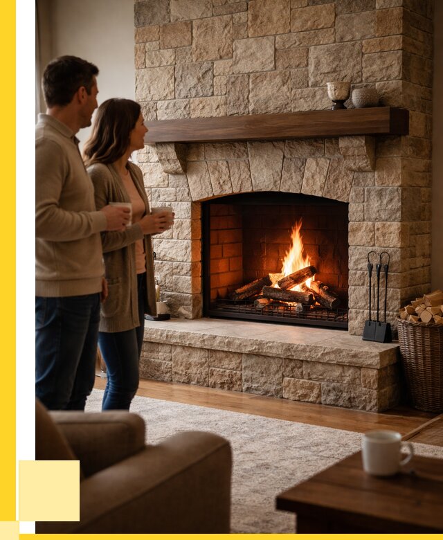 Каменные камины на заказ в Темрюке от 185274 р. | ЭриданТмр