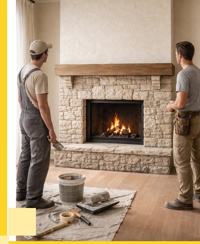 Отделка каминов в Темрюке от 6690 р. под ключ | ЭриданТмр