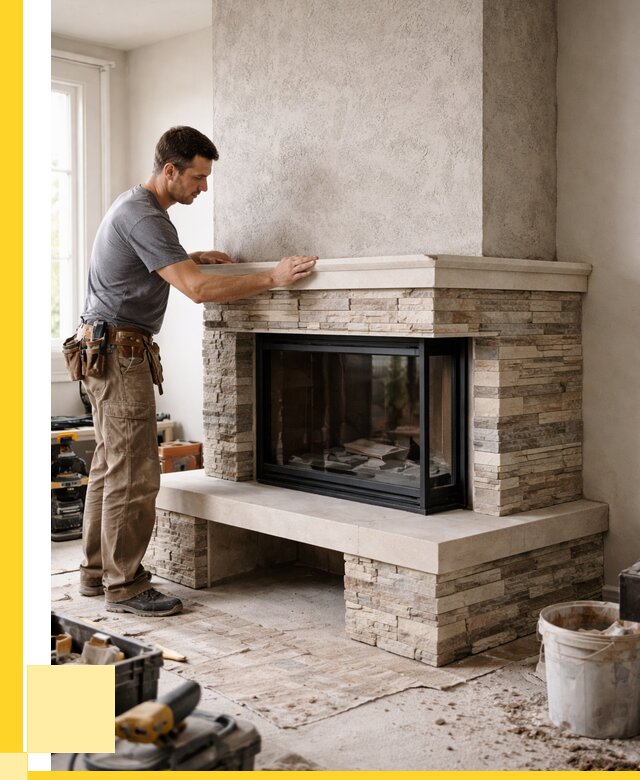 Изготовление каминов под ключ в Темрюке от 154395 р. | ЭриданТмр