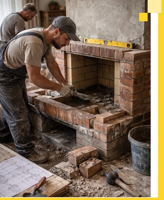 Изготовление и установка каминопечей под ключ в Темрюке