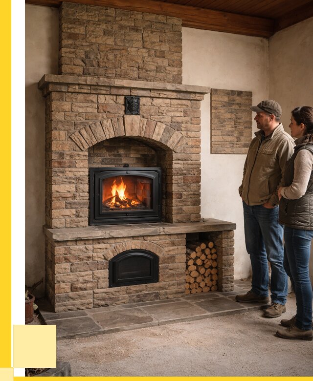 Кирпичная печь под ключ в Темрюке от 154395 р. | ЭриданТмр