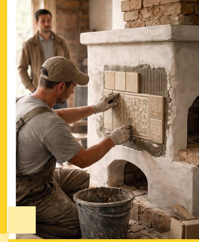 Отделка печей и банных печей в Темрюке от 36026 р. | ЭриданТмр