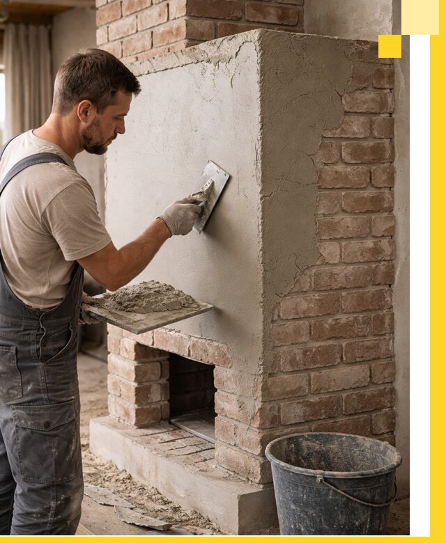 Отделка печей и облицовка каминов в Темрюке под ключ