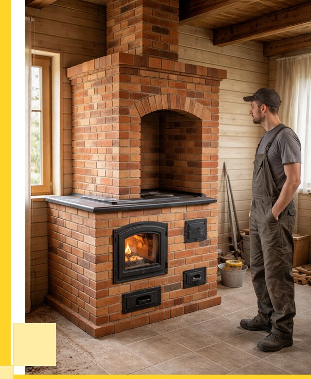 Кирпичные печи в Темрюке: купить от 154395 р. | ЭриданТмр