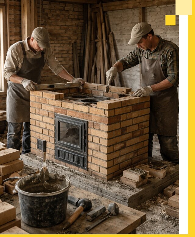 Изготовление и установка варочных печей под ключ в Темрюке