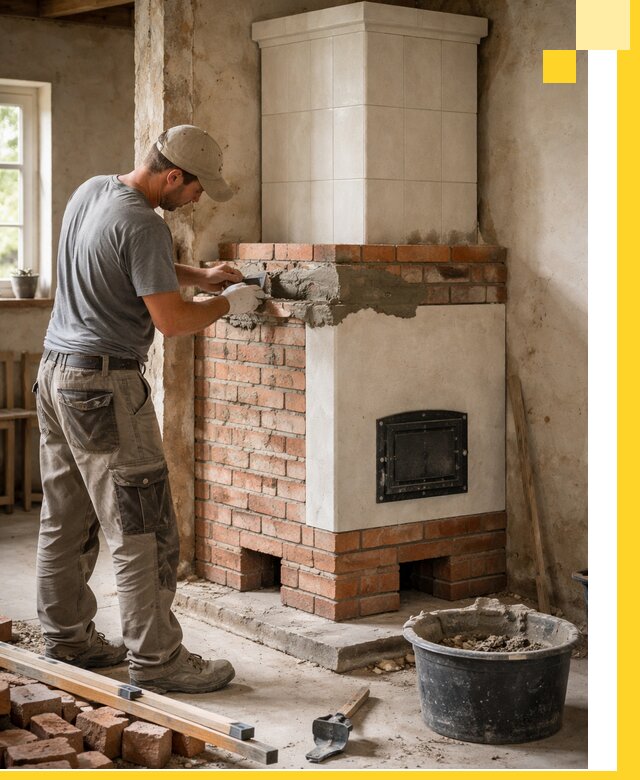 Изготовление и установка печей-голландок под ключ в Темрюке