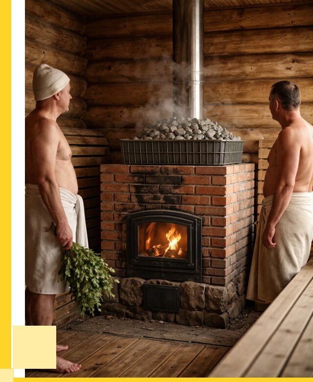 Печи для парной в Темрюке под ключ от 66905 р. - ЭриданТмр