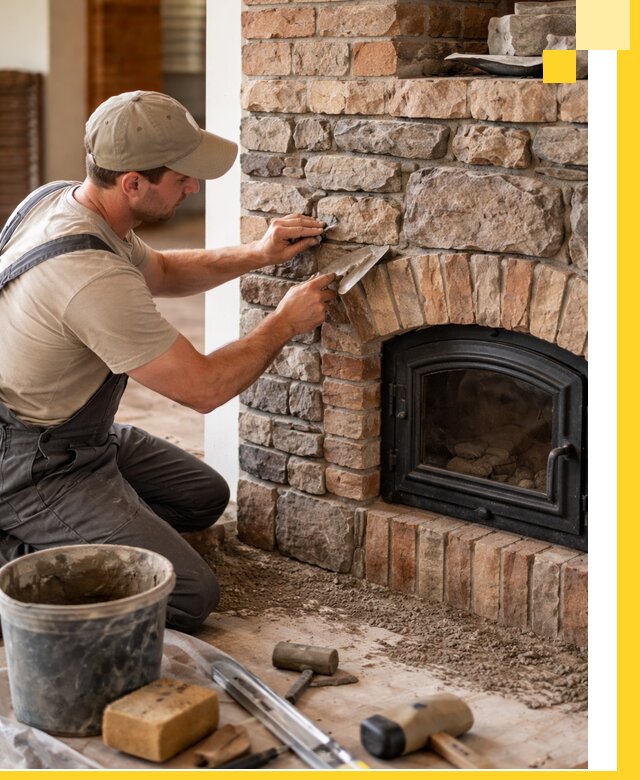 Печи для дома под ключ в Темрюке, установка и доставка