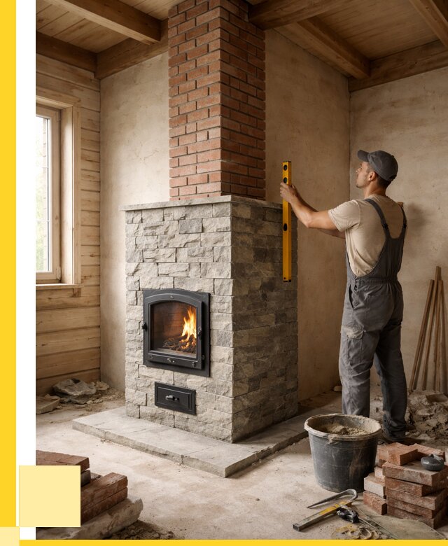 Печи и дымоходы под ключ в Темрюке от 46319 р., ЭриданТмр