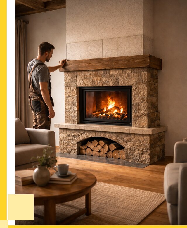 Печи камины для дома под ключ в Темрюке от 56612 р. | ЭриданТмр