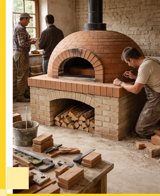 Помпейская печь дровяная для пиццы в Темрюке | ЭриданТмр от 205860 р.