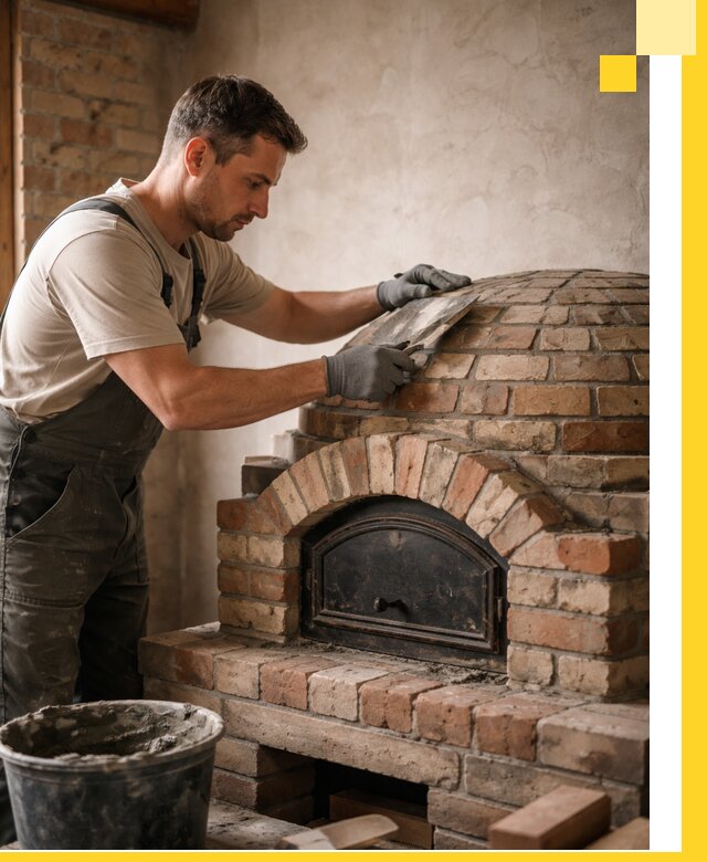 Изготовление и монтаж помпейских печей на заказ в Темрюке