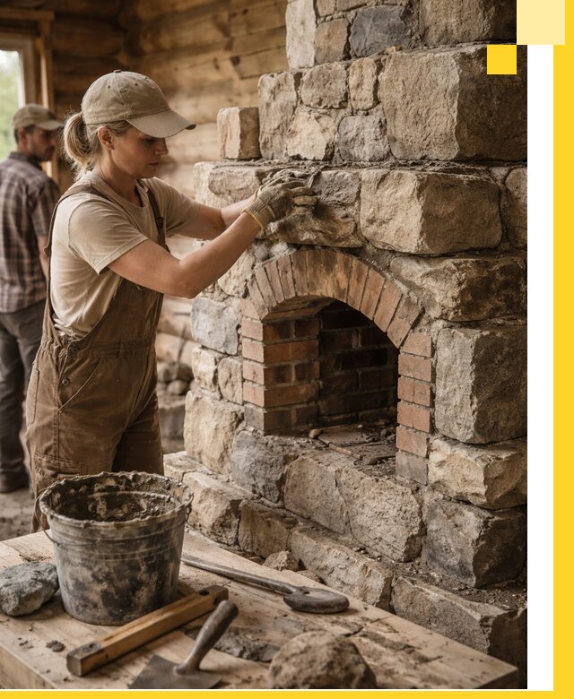 Каменные печи на заказ и монтаж в Темрюке, долговечные решения