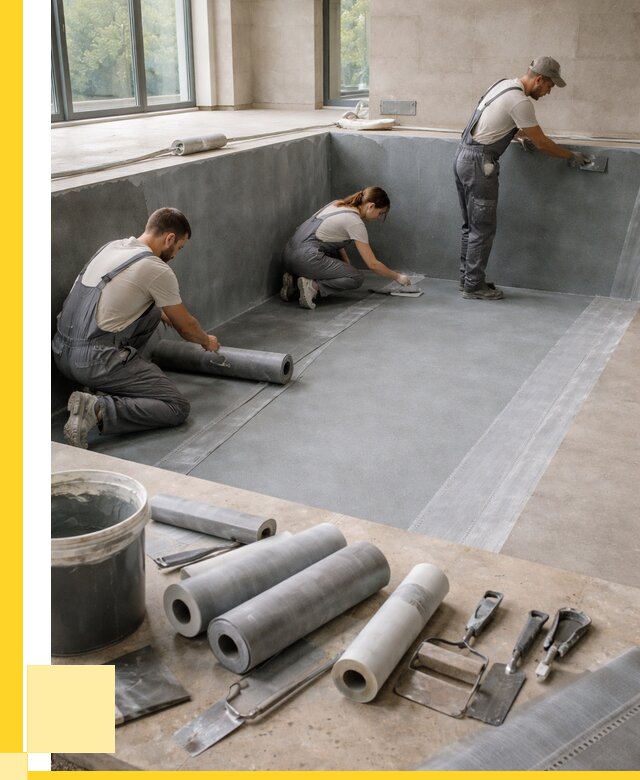 Гидроизоляция бассейнов в Темрюке от 2059 р., ЭриданТмр