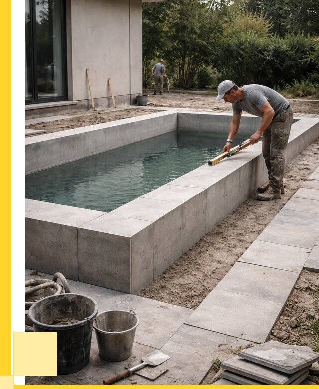 Строительство бетонного бассейна в Темрюке от 1235160 р. | ЭриданТмр