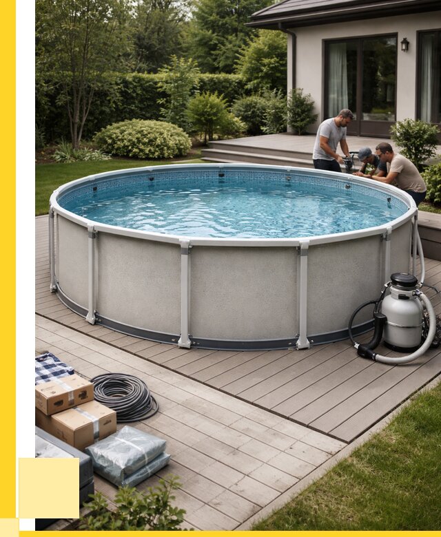 Купить каркасные бассейны в Темрюке от 46319 р. | ЭриданТмр