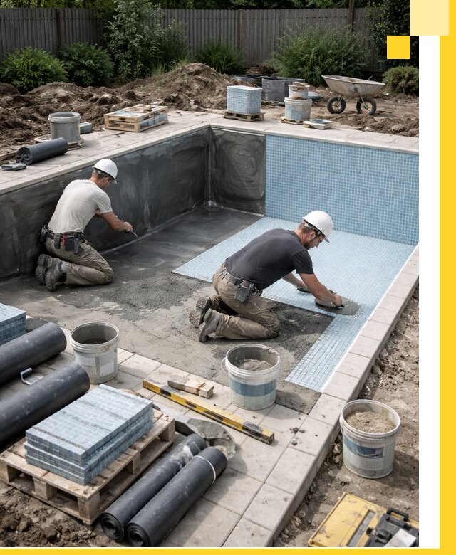 Проектирование и строительство стационарных бассейнов в Темрюке