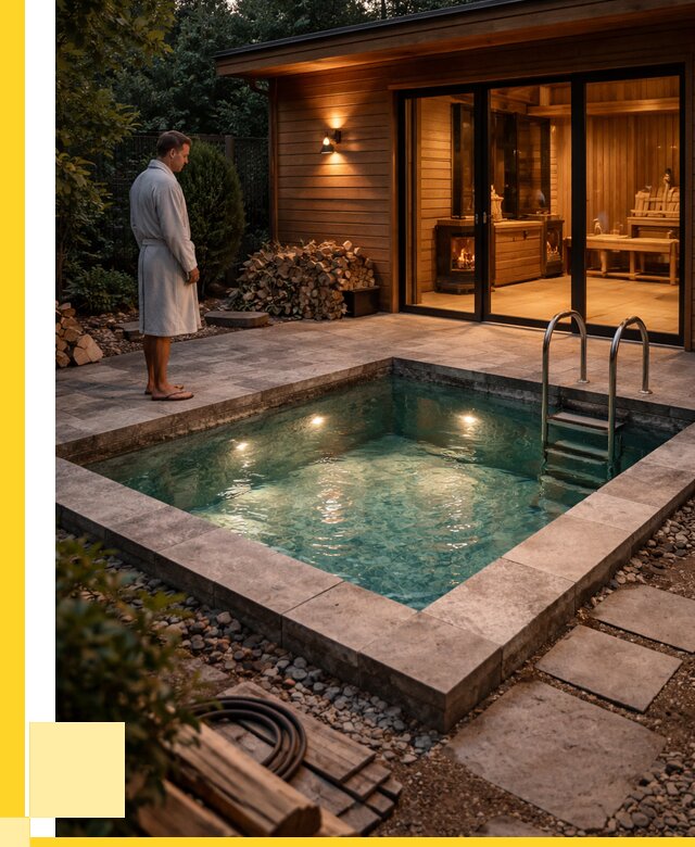 Бани с бассейном под ключ в Темрюке от 97784 р. | ЭриданТмр