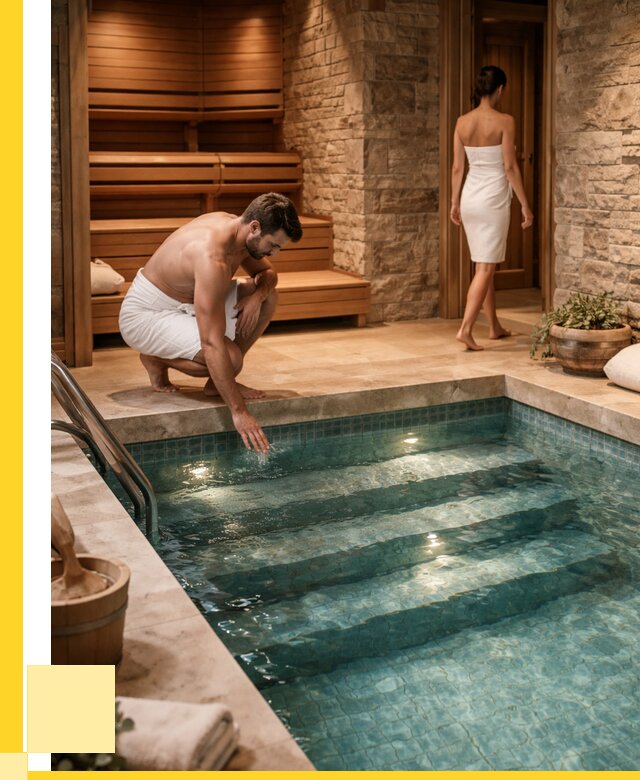 Сауна с бассейном под ключ в Темрюке от 123516 р., ЭриданТмр