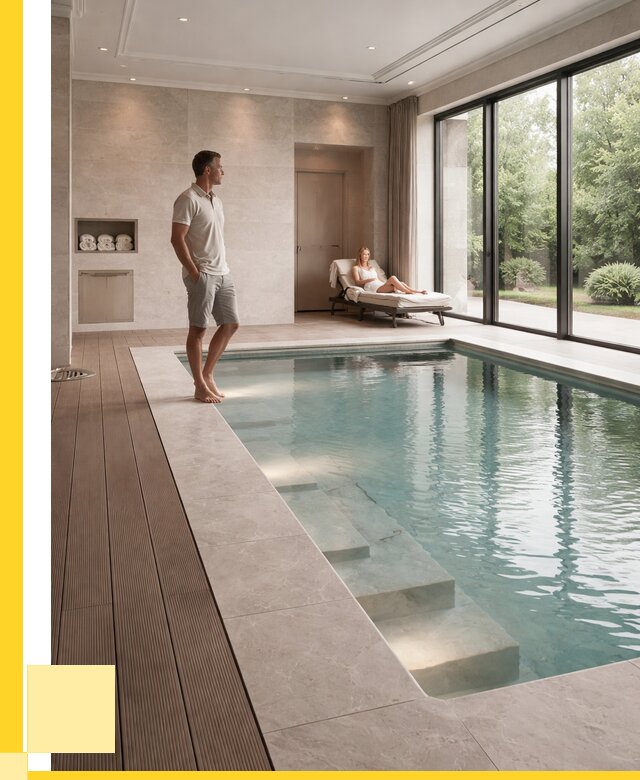 Бассейны в коттедже под ключ в Темрюке от 1235160 р. | ЭриданТмр