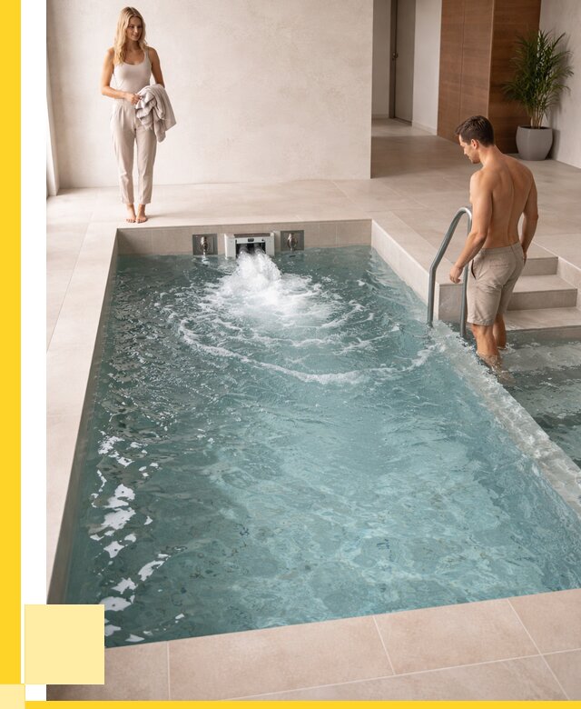 Бассейн с противотоком в Темрюке от 257325 р. | ЭриданТмр