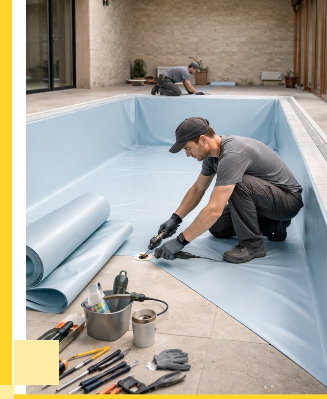 Пленка ПВХ для бассейнов в Темрюке от 2573 р. | ЭриданТмр