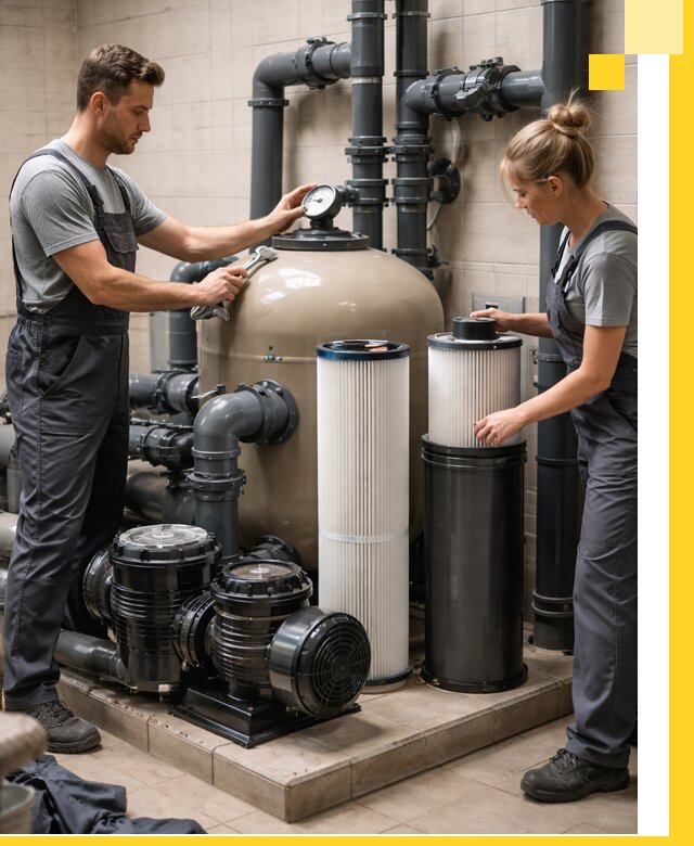 Фильтры и системы фильтрации для бассейнов в Темрюке