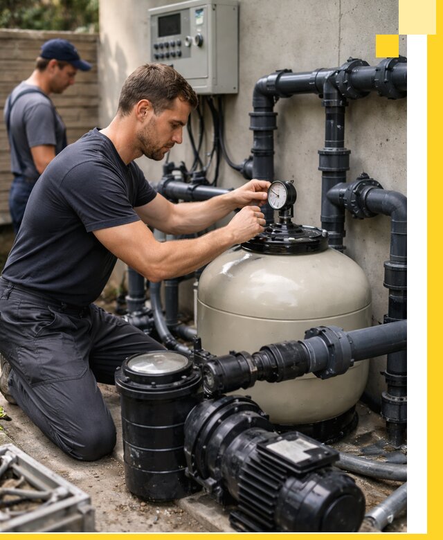 Поставка и монтаж фильтровального оборудования для бассейнов в Темрюке