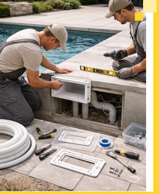 Поставка и установка скиммеров для бассейнов в Темрюке