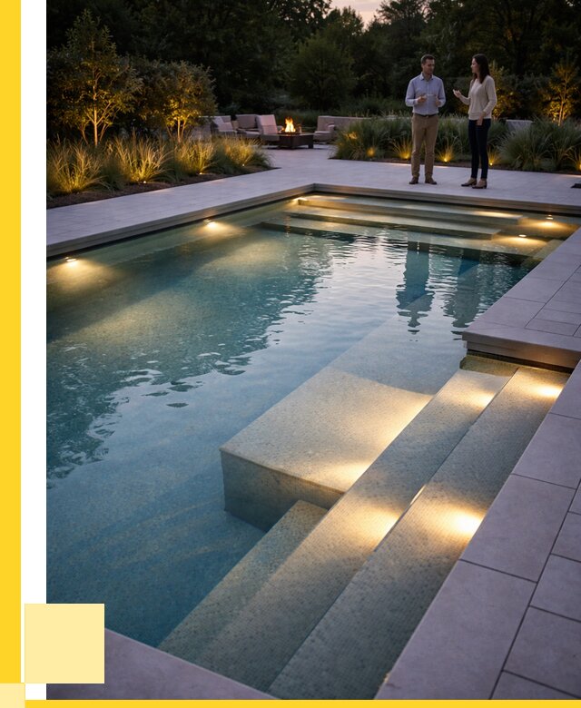 Освещение бассейнов в Темрюке под ключ от 25733 р. | ЭриданТмр