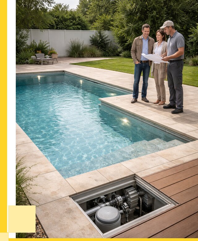 Плавательные бассейны под ключ в Темрюке от 823440 р., ЭриданТмр