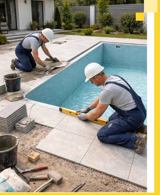 Строительство и монтаж плавательных бассейнов под ключ в Темрюке