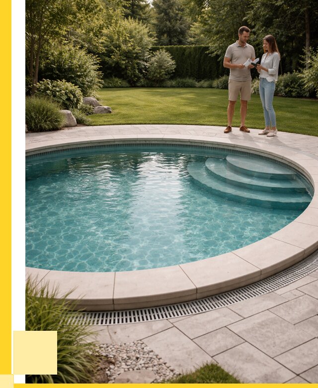 Круглые каркасные бассейны купить в Темрюке от 257325 р. | ЭриданТмр