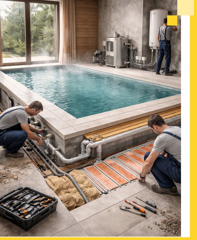 Проектирование и строительство тёплых бассейнов в Темрюке