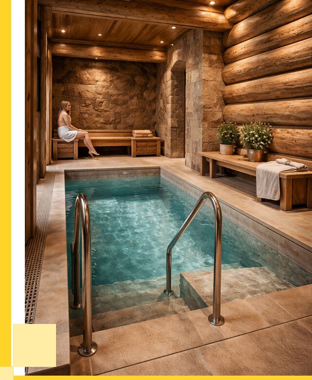 Аренда бани с бассейном в Темрюке от 1543950 р. | ЭриданТмр