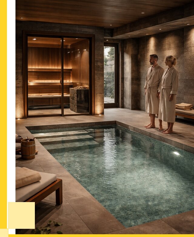 Сауна с большим бассейном в Темрюке от 1235160 р. ЭриданТмр