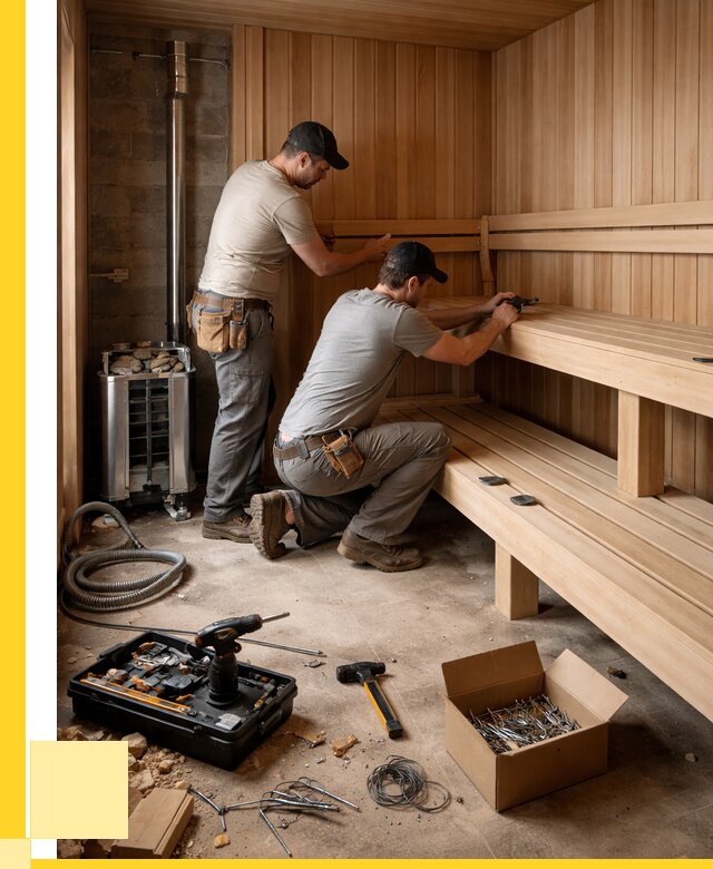 Монтаж саун под ключ в Темрюке от 123516 р. | ЭриданТмр