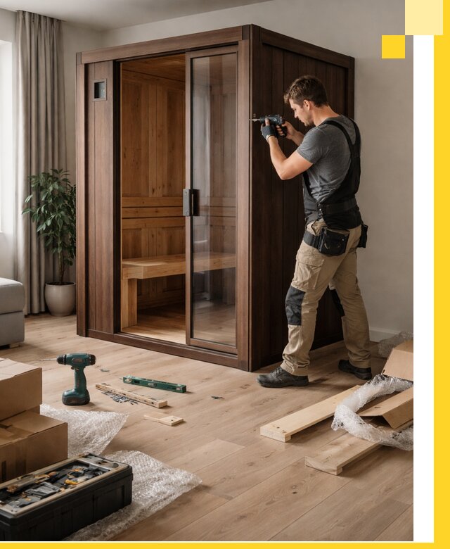 Установка и производство мини саун под ключ в Темрюке