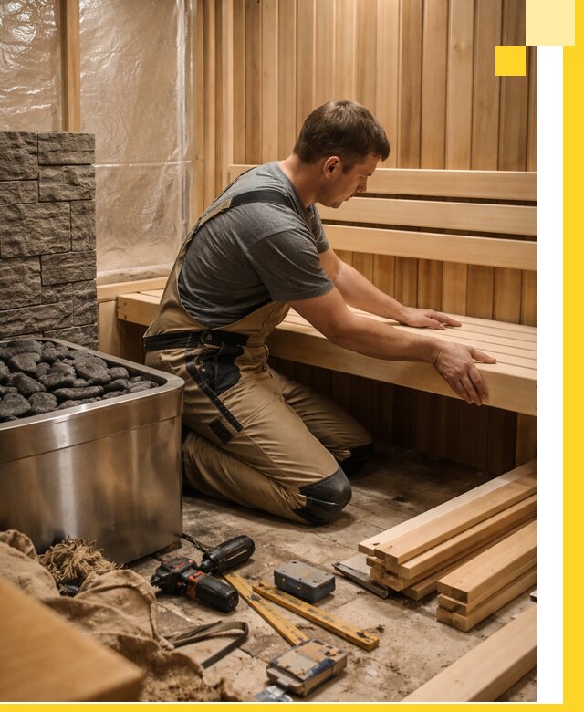 Сауны для дома под ключ с проектированием и монтажом в Темрюке