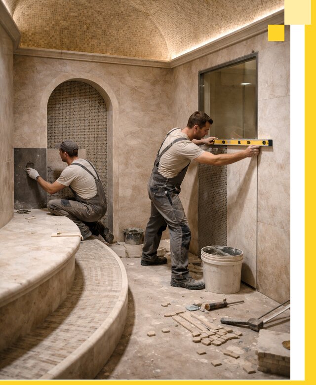 Проектирование и строительство саун с хамамом под ключ в Темрюке