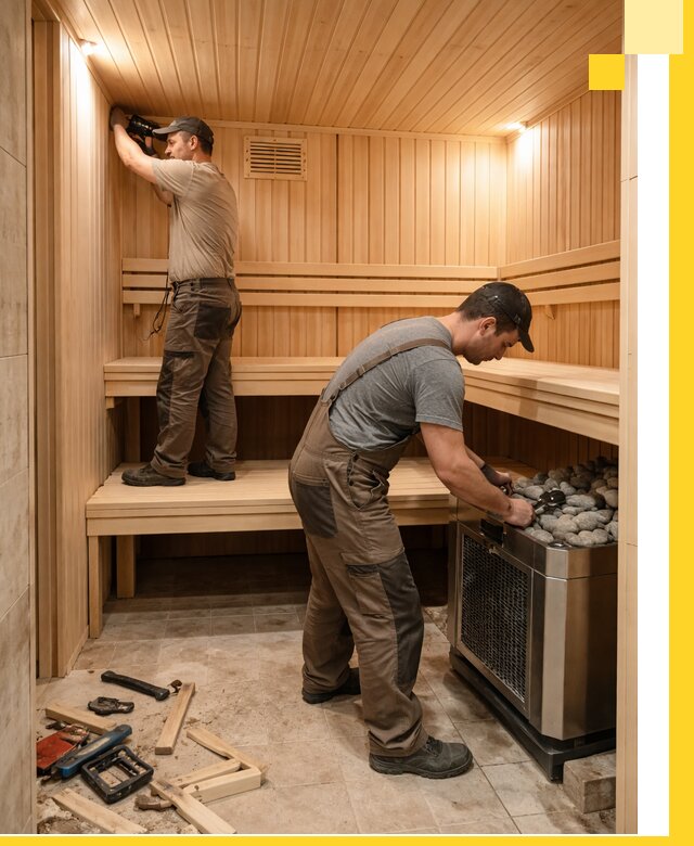 Купить сауну под ключ в Темрюке с монтажом и гарантией