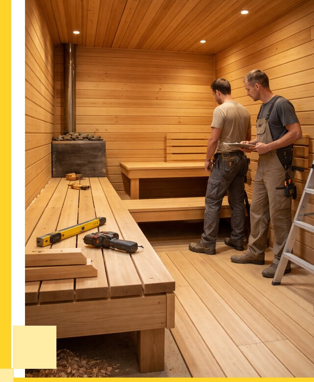 Отделка бань и саун в Темрюке по цене от 4632 р. | ЭриданТмр