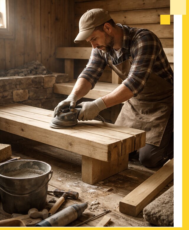 Ремонт бань под ключ в Темрюке с гарантией качества и сроков