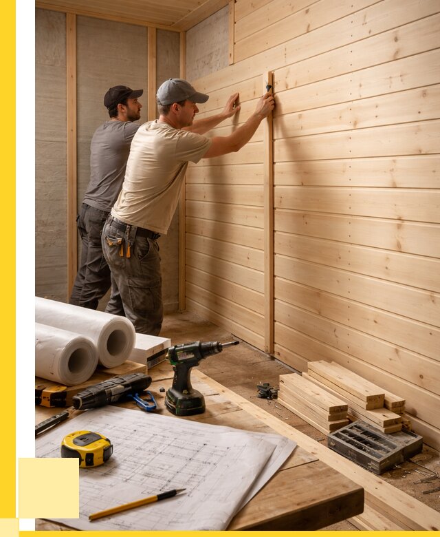 Обшивка бани вагонкой в Темрюке от 1235 р., ЭриданТмр