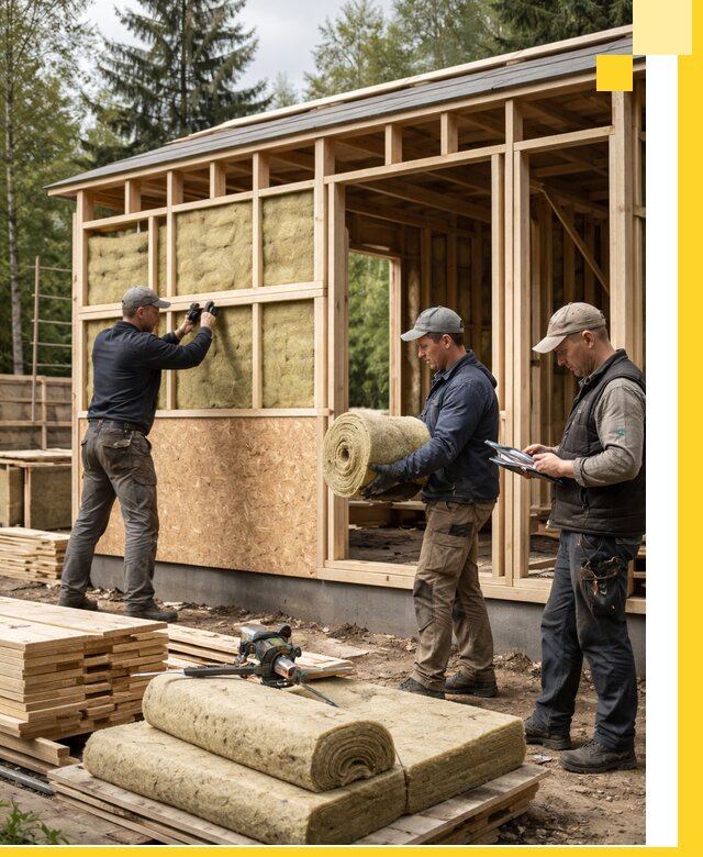 Проектирование и строительство каркасных бань в Темрюке под ключ