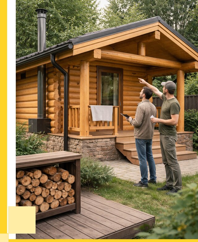 Бани для дачи под ключ в Темрюке от 257325 р. | ЭриданТмр