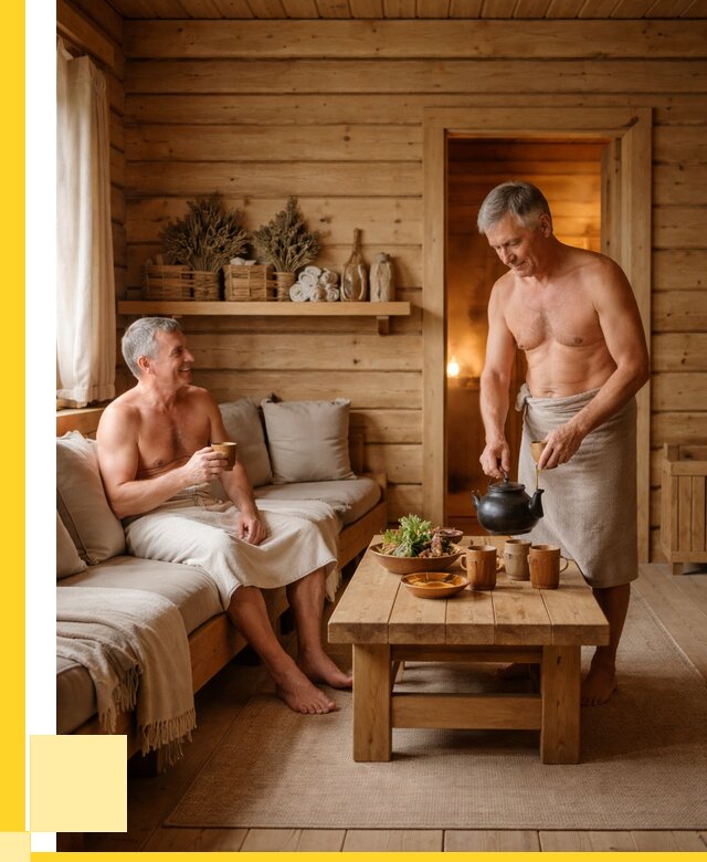 Бани с комнатой отдыха под ключ в Темрюке от 463185 р. | ЭриданТмр