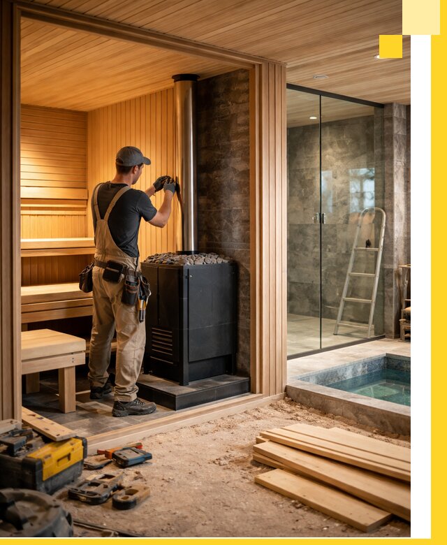 Полное строительство банных комплексов под ключ в Темрюке